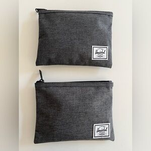 HERSCHEL x WestJet Set of Two Business Class Flight Amenity Kits Travel Comfort